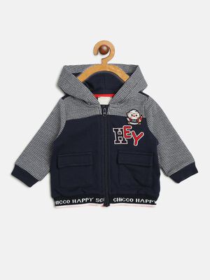 Fleece Cardigan  With Hood